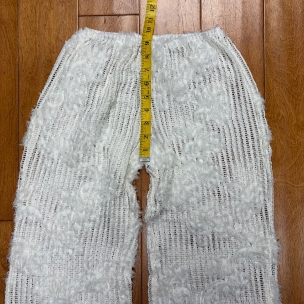 Musera Sheer Open Knit Pants Size XS Cover Up Beach Festival‎ Summer Party Boho - Picture 4 of 10